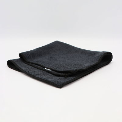 XEON MICROFIBRE TOWEL BLACK 40 X 40